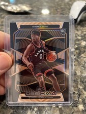 2019-20 Panini Obsidian - Terence Davis #192 Electric Etch Orange /50 (RC)