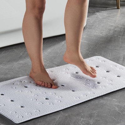 Bathtub Mat Non Slip: Soft Safety Foam Bath Mat for Tub Suitable for Elderly ...