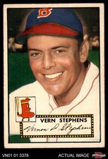1952 Topps #84 Vern Stephens Red Sox 3.5 - VG+
