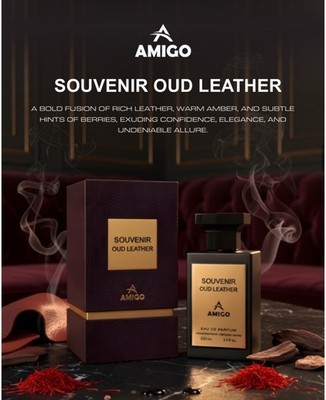 Souvenir Oud Leather By Amigo Inspired By Tuscan Leather For Unisex