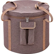 MEINL Sonic Energy Crystal Singing Bowl Bag 16 in. Brown