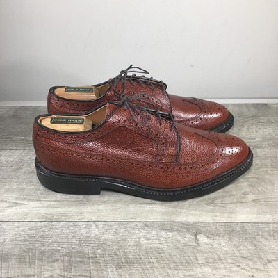 New NWOB Allen Edmonds MacNeil Leather Mens Brogue Wingtips Oxfords Shoes 8.5 EE