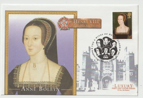21/1/1997 UK GB FDC - The Great Tudor - Anne Boleyn - Hampton Court Special #2