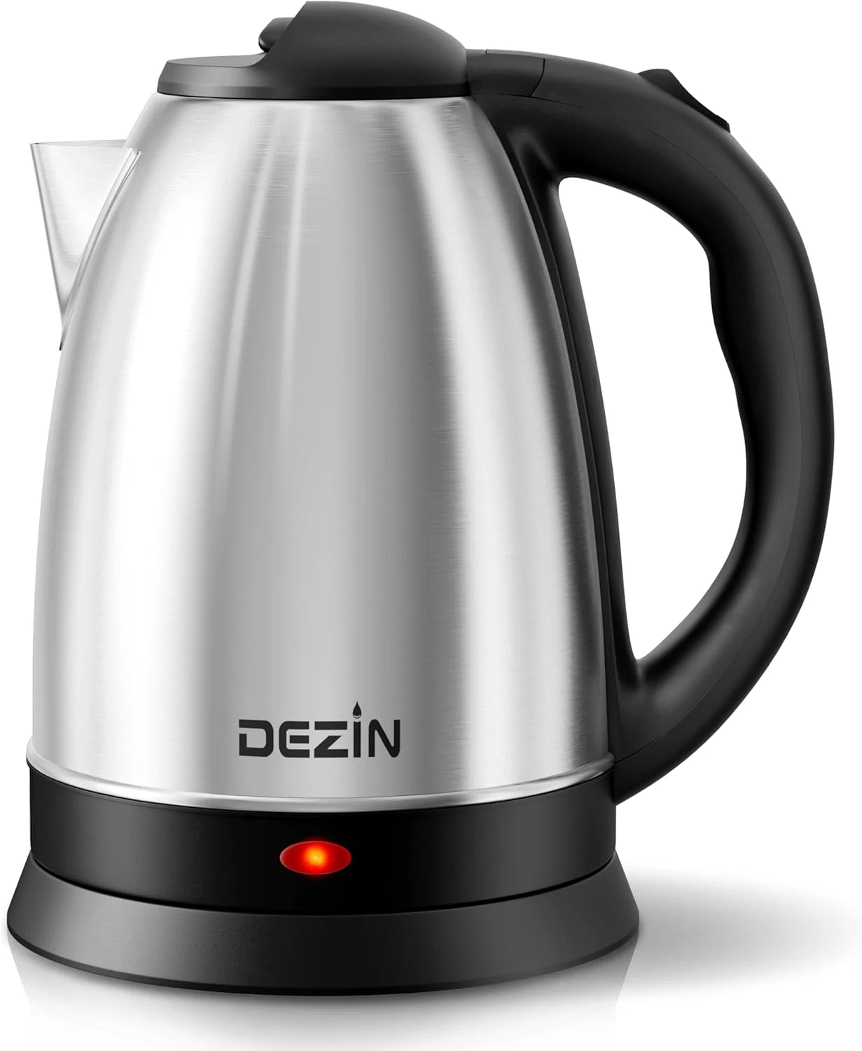 Electric Kettle Upgraded, BPA Free 2L Stainless Steel Tea Kettle, Fast Boil