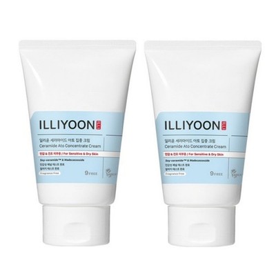 ILLIYOON Ceramide Ato Concentrate Cream Unscented 200ml x 2ea K-Beauty