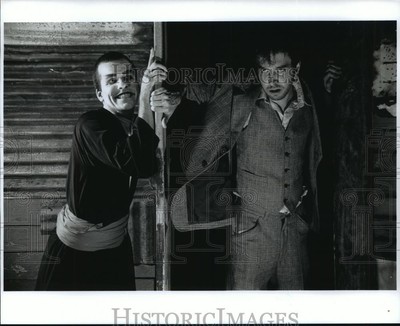 1989 Press Photo Greg Dean & Troy Schulze in scene from In the Jungle of Cities