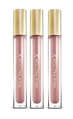 3 x Max Factor Colour Elixir Lip Gloss | Shine Enhancers | 15 Radiant Rose |
