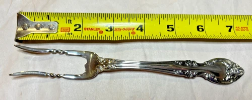 Gorham Sterling Sliver Flatware: Melrose Baked Potato Serving Fork