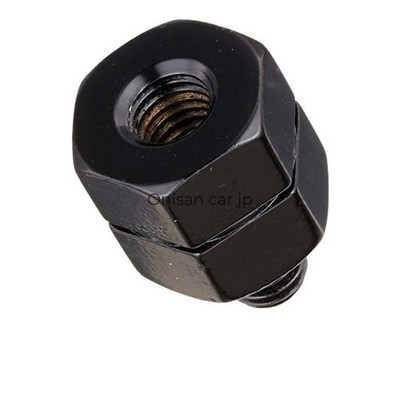 KITACO Spiegeladapter Rückwärtsgewinde 8mm schwarz für Jog/Super Jog Z/RZ50/T...