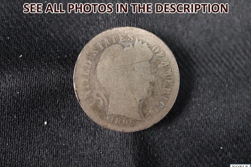 NobleSpirit (TM) Semi-Key Date 1895 10c Barber Dime AG/Good