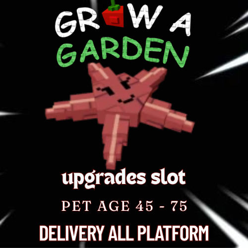 GROW A GARDEN 🌟UPGARDES SLOT PETS AGE 45 - 60 - 75🌟DELIVERY ALL PLATFORM - Picture 1 of 5
