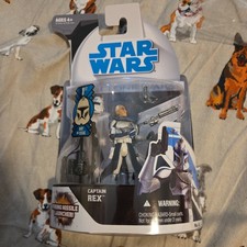 Star Wars The Clone Wars Captain Rex No. 4 2008 Hasbro 1st Day Issue NEAR MINT