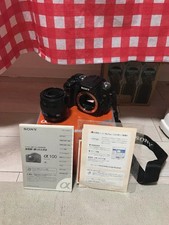 Sony Alpha 100 Digital SLR Camera with Minolta Lens Excellent Condition