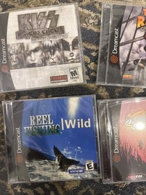 (5) New Sealed SEGA Dreamcast Games with Original Receipt! Tomb, KISS, 2k, King