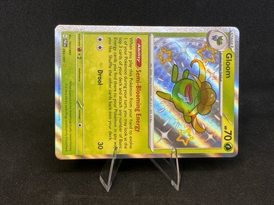 shiny gloom pokemon card Gloom - 093/091 Shiny Paldean Fates - Shiny Ultra Rare