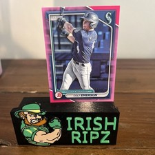 2024 Bowman - Prospects Colt Emerson #BP-10 Pink Border /175 (RC) - Mariners