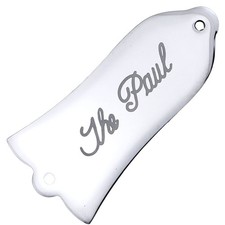 2 Hole Stainless Steel Bell Shaped Guitar Truss Rod Cover "The Paul" fit LP/SG