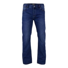 KAM RELAXED FIT DARK STONE STRETCH JEANS (WESTERN) IN WAIST SIZE 40 TO 60" & INS