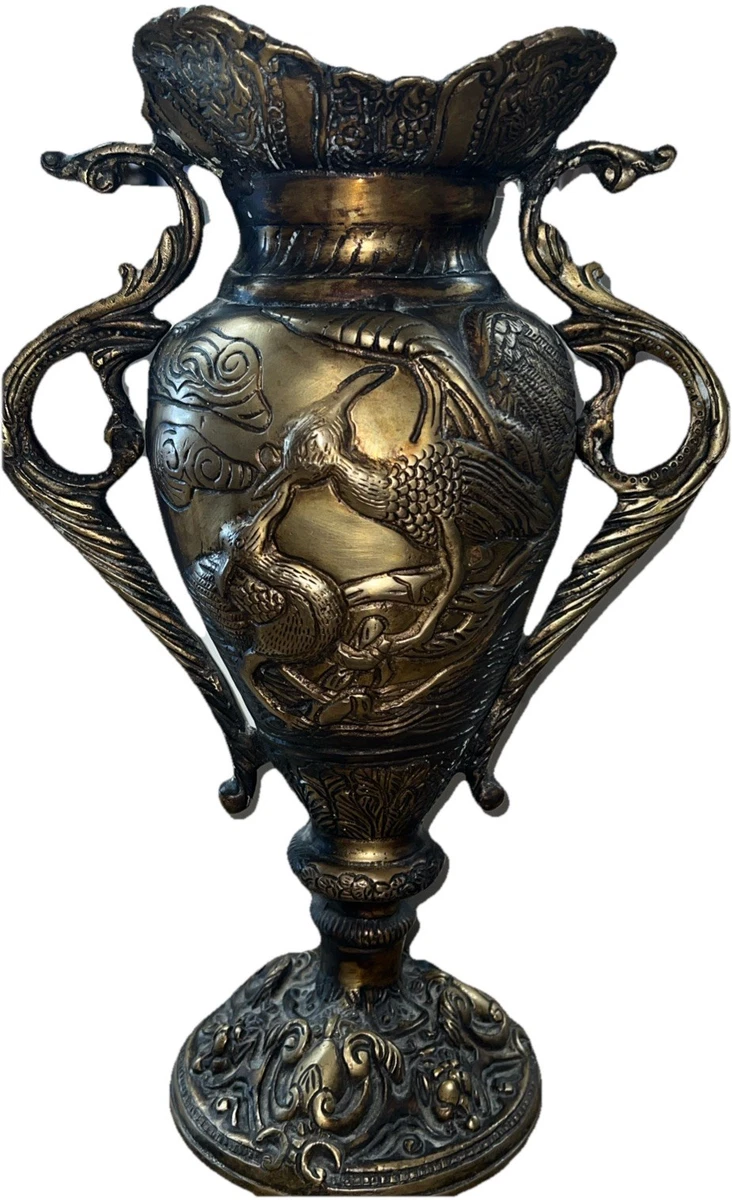 棕色中国古董花瓶| eBay