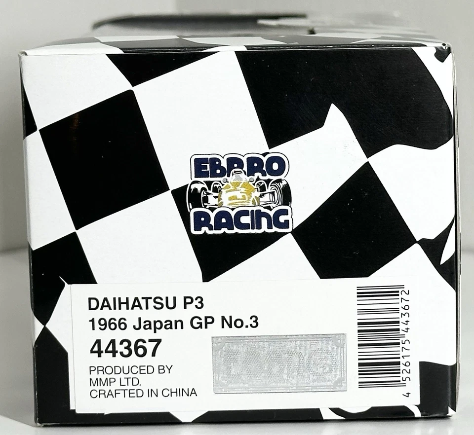 Ebbro 1:43 - Daihatsu P3 - GP de Japón 1966 #3 - 44367 Foto 3 de 4
