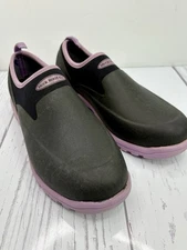 THE MUCK BOOT Co. Rain Shoes Size Women’s 10 Black Purple