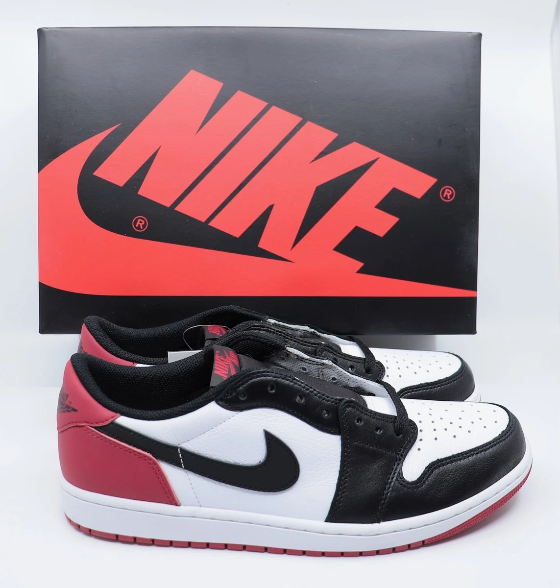 Jordan 1 Retro OG Low Black Toe for sale | eBay