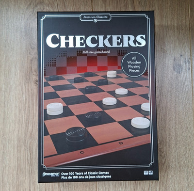 Checkers Damespiel Neu OVP Klassisches Brettspiel Strategiespiel Familie