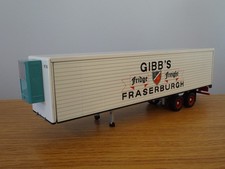 CORGI CLASSICS GIBB'S OF FRASERBURGH FRIDGE TRUCK TRAILER MODEL CC12503 1:50