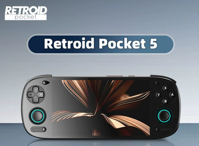 Retroid Pocket 5 Retro Handheld Game Console 8+128GB Android OLED