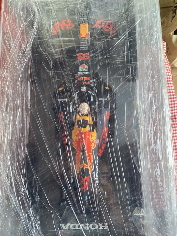 1/12 Abu Dhabi 2021 Spark Max Verstappen F1 Red Bull Honda RB16B - Immagine 2 di 4