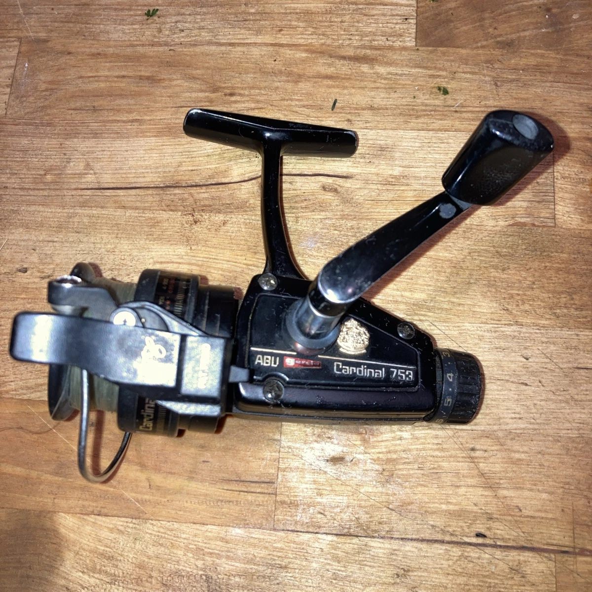 Abu Garcia Cardinal 753 Indiana Vintage Spinning Fishing Reels for