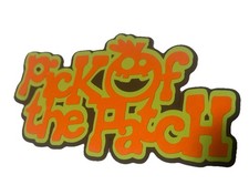 Pick Of The Patch Halloween Paper Piece Handmade For Scrapbooks