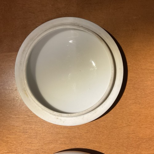 Au Gant Rouge- Beyrouth Limoges Covered Trinket Bowl with Flying Duck Over Pond - Afbeelding 7 van 9