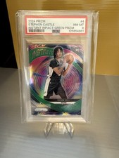 2024-25 Panini Prizm - Instant Impact Stephon Castle #4 Green Prizm (RC)