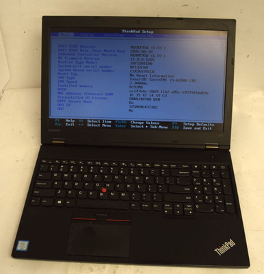 Lenovo ThinkPad L560 | Intel Core i5 | 8GB RAM | 500GB HDD | Used