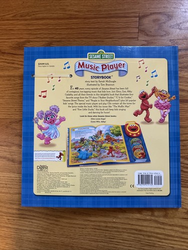 Sesame Street Music Player40th Anniversary Collectors Edition NEW - Picture 5 of 7