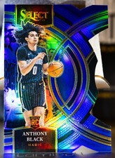 2023 Panini Select Blue Die-Cut Anthony Black /249 RC Rookie #113 Prizm Premier