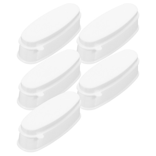5 Pcs French Powder Box Manicure Dip Tray Dipping Nail Storage Case ...
