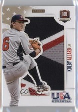 2014 Panini USA Baseball Box Set Jumbo Jerseys Prime 17/25 Kolby Allard #29 0b0