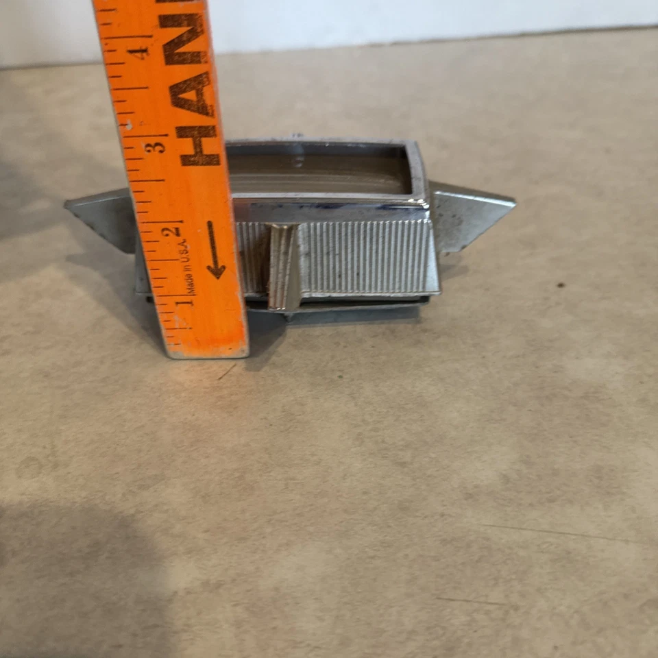 1966 Ford Galaxie back up light assembly - housing - glass lens and backplate - Image 2 of 4