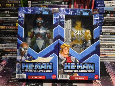 Mattel He-Man and The Masters of The Universe w/ Stratos 8-9'' Action Figure Lot