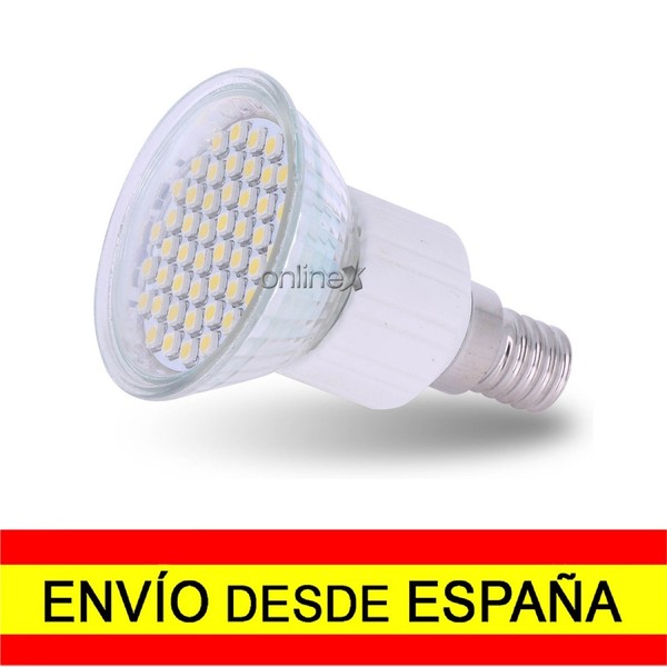 Bombilla Foco 48 Led E14 3528 3200k Bajo Consumo para Casa a0773