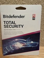 Bitdefender Total Security- 5 Devices / 2 Years USA Only. Fast Delivery.