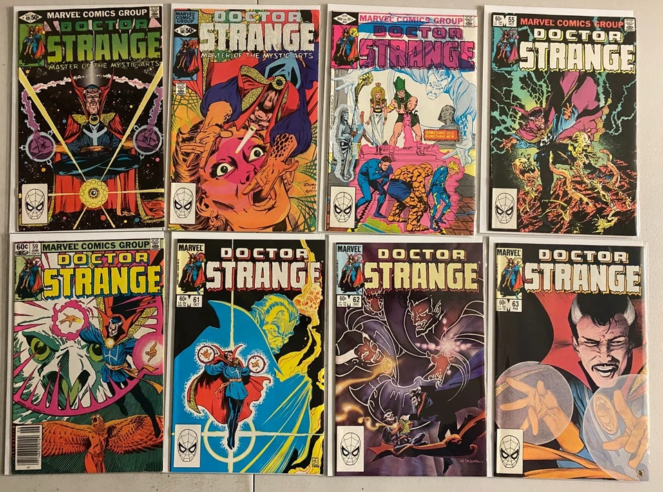 Doctor Strange lot #31-81 last issue of Marvel 2nd (avg 6 FN) 34 diff (1978-'87) - Image 3 of 4