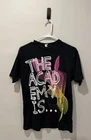 The Academy Is... - StarTee  - Band Graphic Black Cotton Men's T-Shirt Sz Medium