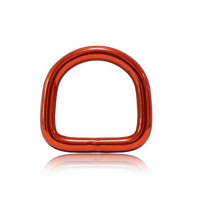 Ganzoo D - Ring aus Stahl, 10er Set, Materialstärke 4mm, DIY Hunde-Halsband