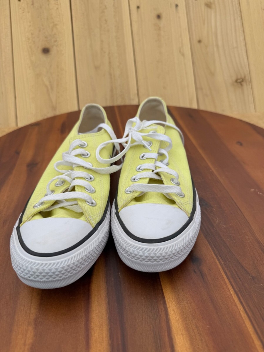 Converse Chuck Taylor All Star Low Yellow Sneakers Men's 5 Women's