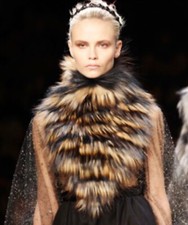Fendi Fox Fur Gilet Runway Nwt