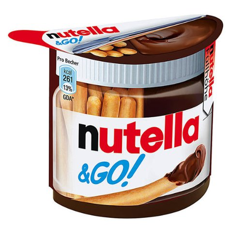 Nutella & GO! Bulk 12 Pack, Hazelnut and Cocoa Spread with Breadsticks, Stocking - Picture 4 of 12