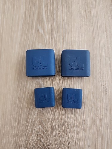 Bluelounge Cableclip Small & Medium Cable Management, Dark Blue 4 Pack - Picture 1 of 2